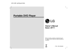 LG DP171BP Le manuel du propriétaire