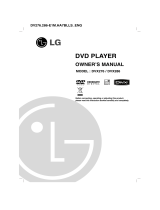 LG DV276-E1M Le manuel du propriétaire