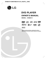 LG DV8931H Le manuel du propriétaire