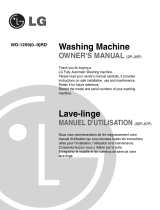 LG WD-12590RD Le manuel du propriétaire