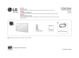 LG 60UL3E-B Le manuel du propriétaire