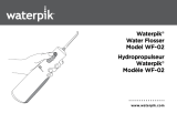 Waterpik Black Cordless Express Water Flosser Le manuel du propriétaire