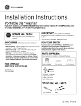GE GSC3500DBB Guide d'installation