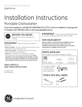GE GLC4400RWW Guide d'installation