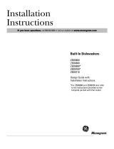 GE ZBD0700NII Guide d'installation