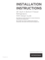 GE ZIC360NHRH Guide d'installation