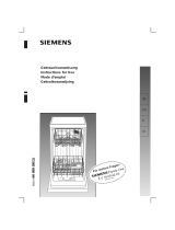 Siemens SF63630/05 Manuel utilisateur