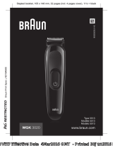 Braun MGK 3020 Manuel utilisateur
