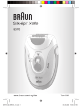 Braun 5370,  Silk-épil Xelle Manuel utilisateur