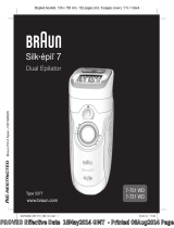Braun Dual Epilator 7-751 WD,  7-721 WD,  Silk-épil 7 Manuel utilisateur