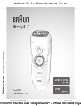 Braun Legs & Body 7381 WD,  Legs 7181 WD,  Silk-épil 7 Manuel utilisateur
