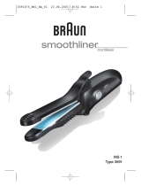 Braun smoothliner cordless Manuel utilisateur