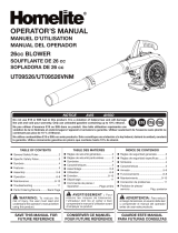 Homelite ut09526, ut09526vnm Le manuel du propriétaire