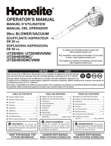 Homelite UT26HBV Le manuel du propriétaire