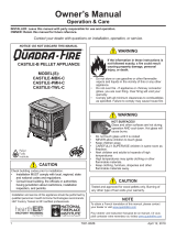 Quadrafire Castile Pellet Stove Manuel utilisateur