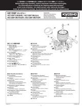 Kyosho No.74033 KE15SP Engine Manuel utilisateur