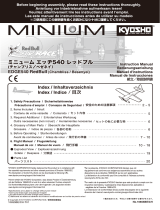Kyosho 10655RS-CH / No.10655RS-BE Manuel utilisateur