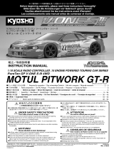 Kyosho MOTUL PITWORK GT-R Le manuel du propriétaire
