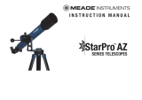 Meade StarPro™ AZ Le manuel du propriétaire