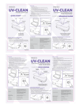 HoMedics UV-Clean Portable Phone Sanitizer QS-SAN-PH100 Manuel utilisateur
