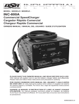 Schumacher DSR INDUSTRIAL INC-800A Le manuel du propriétaire