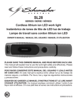 Schumacher SL28 SERIES Cordless Lithium Ion LED Work Light Le manuel du propriétaire