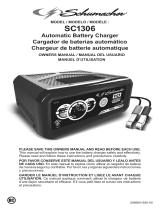 Schumacher SC1306 80A 12V Battery Charger/Engine Starter Le manuel du propriétaire