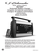 Schumacher SC1357 6A 6V/12V Fully Automatic Battery Charger Le manuel du propriétaire