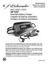 Schumacher Electric SP1297 3A 6V/12V Automatic Battery Charger/Maintainer Le manuel du propriétaire
