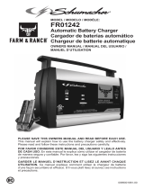 Schumacher FR01242 10A 6V/12V Fully Automatic Battery Charger Le manuel du propriétaire