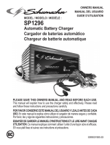 Schumacher SP1296 2A 6V/12V Fully Automatic Battery Charger/Maintainer Le manuel du propriétaire