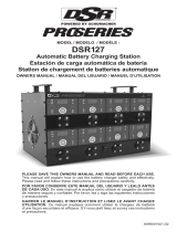 Schumacher DSR127 6V/12V 8-Bank Automatic Battery Charging Station Le manuel du propriétaire