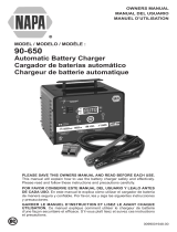 Schumacher 90-650 Automatic Battery Charger Le manuel du propriétaire