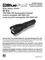 Schumacher 85-912 10W CREE LED Rechargeable Flashlight Le manuel du propriétaire