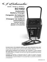 Schumacher SC1402 150A 12V Automatic Battery Charger/Engine Starter Le manuel du propriétaire