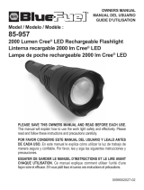 Schumacher 85-957 2000 Lumen Cree® LED Rechargeable Flashlight Le manuel du propriétaire