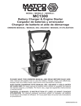 Schumacher MC1300 Battery Charger and Engine Starter Le manuel du propriétaire
