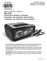 Schumacher NAPA 90-510 Automatic Battery Charger Le manuel du propriétaire