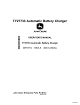 Schumacher John Deere TY27733 Automatic Battery Charger Le manuel du propriétaire
