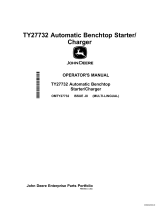 Schumacher John Deere TY27732 Automatic Benchtop Starter/Charger Le manuel du propriétaire