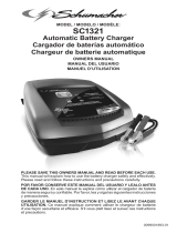Schumacher SC1321 6A 6V/12V Fully Automatic Battery Charger Le manuel du propriétaire