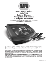 Napa NAPA 90-515 Battery Charger Le manuel du propriétaire