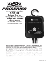 DSR DSR117 12V 10A ProSeries Rapid Charger Le manuel du propriétaire