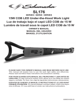 Schumacher SL176 Series – 15W COB LED Under-the-Hood Work Light Le manuel du propriétaire