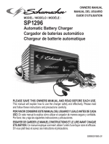 Schumacher SP1296 2A 6V/12V Fully Automatic Battery Charger/Maintainer Le manuel du propriétaire