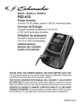 Schumacher PID-410 410 Watt Digital Power Inverter Le manuel du propriétaire
