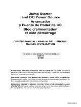 Schumacher Electric DSR119 Jump Starter and DC Power Source SJ1328 Jump Starter and DC Power Source Le manuel du propriétaire