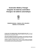 Schumacher BE01251 Automatic Battery Charger SC1306 Automatic Battery Charger SC1341 Automatic Battery Charger Le manuel du propriétaire
