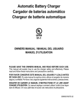 Schumacher FR01333 Automatic Battery Charger SC1300 Automatic Battery Charger Le manuel du propriétaire