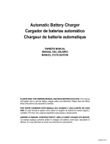 Schumacher DSR138 Automatic Battery Charger Le manuel du propriétaire